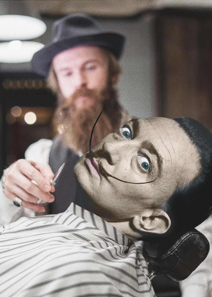 Inte utan min mustasch | Poster