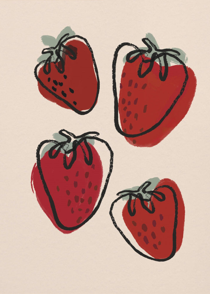 Strawberries | Poster