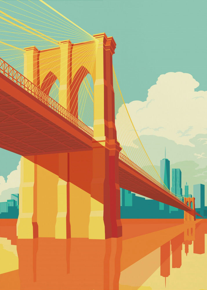 New York Brooklynbron | Canvas