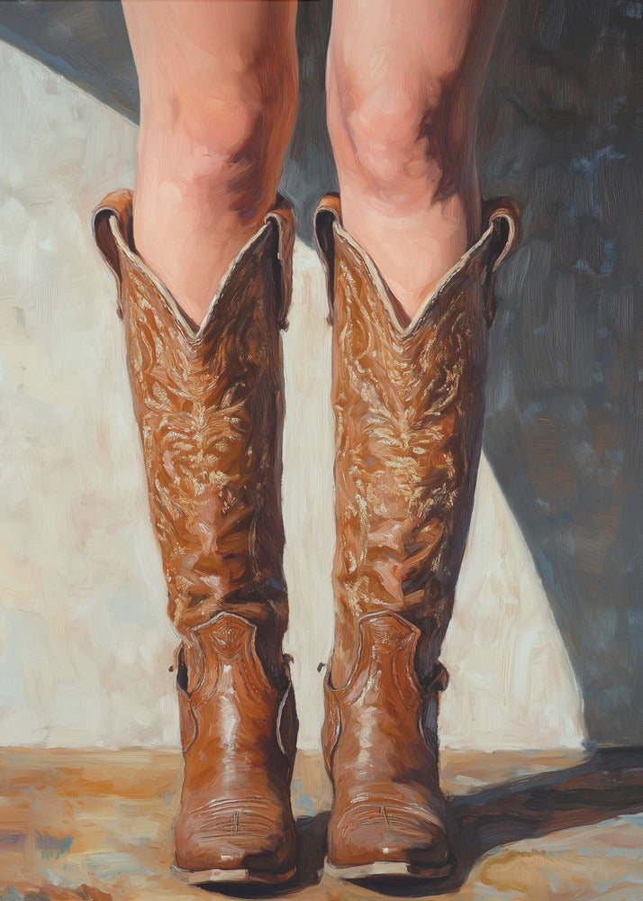 Cowboystiefel | Leinwand-Bilder