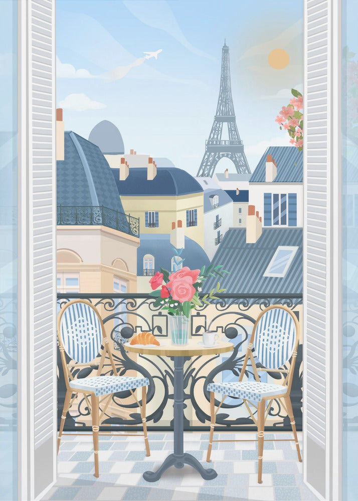 Terrasse de Paris | Tableaux sur Toile