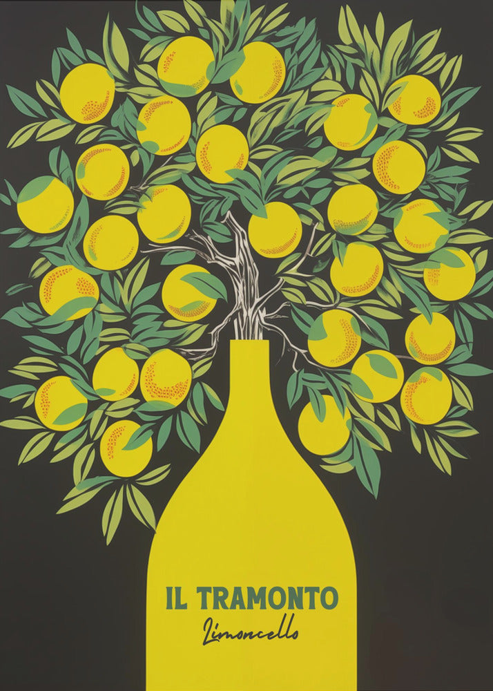 Limoncello Il Tramonto | Affisch