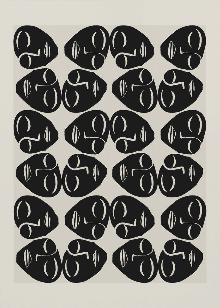 Echoing Faces | Poster