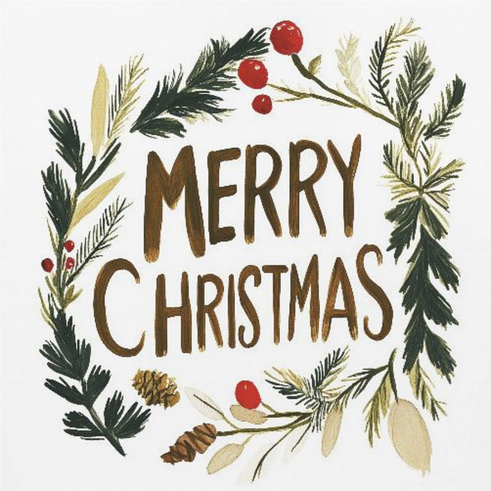 Weihnachtsfreudenkranz | Poster
