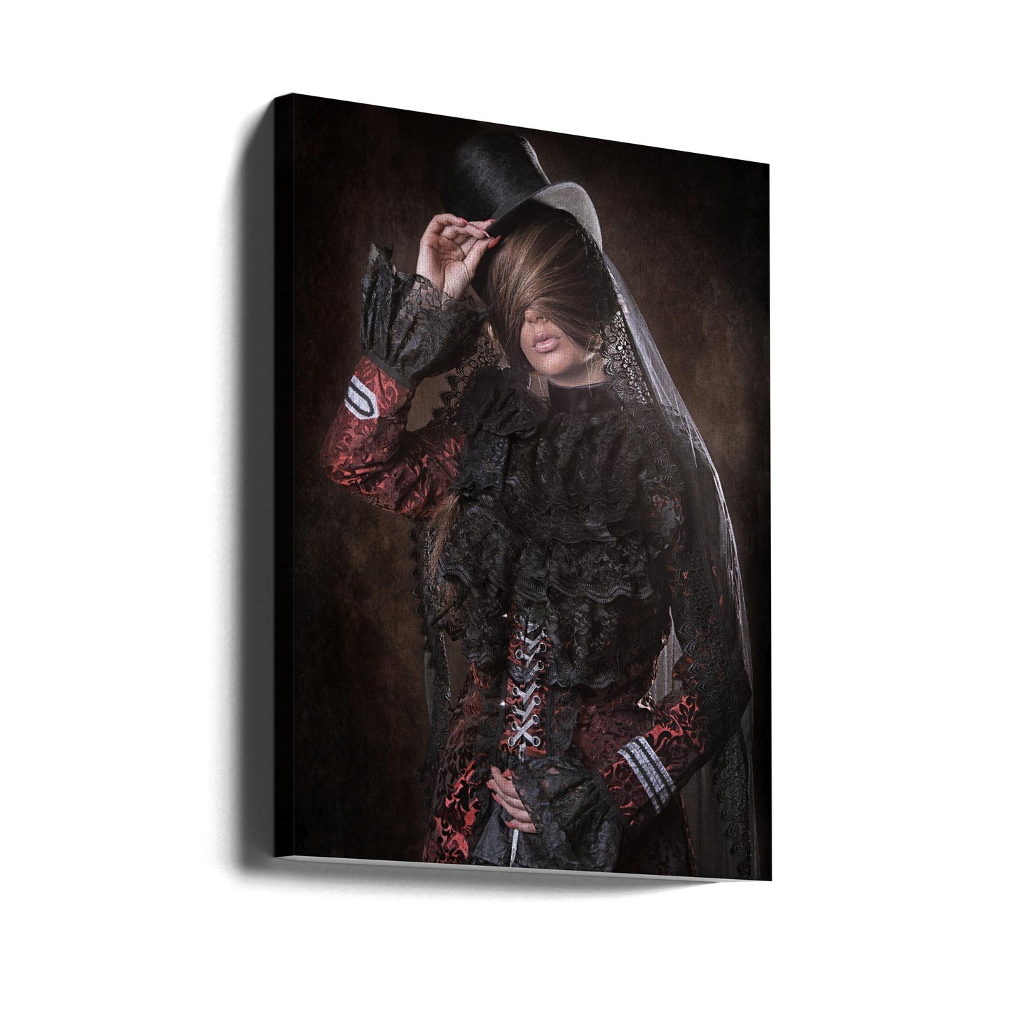 Mysterisk flicka | Canvas