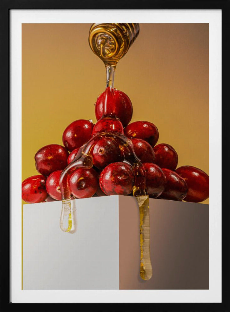 Cranberries with honey | Poster