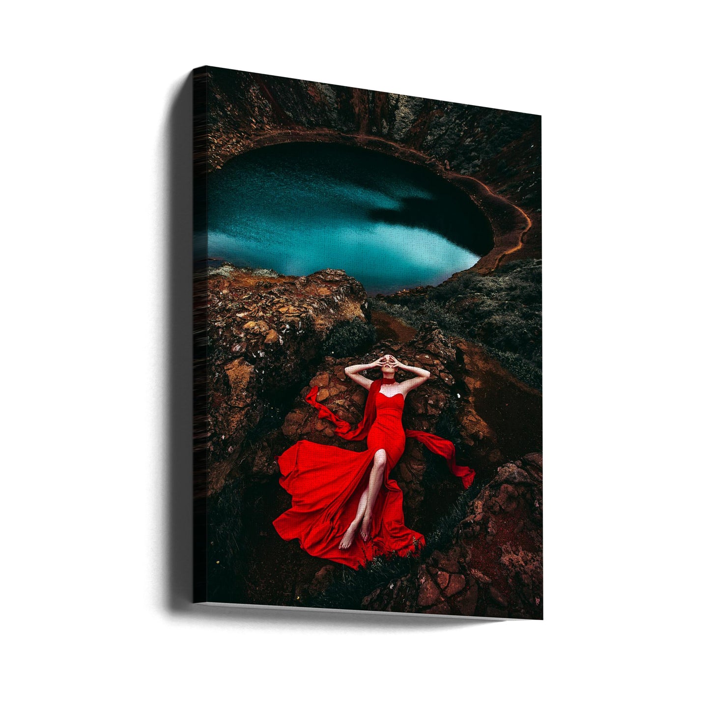 Glöd vid avgrunden | Canvas