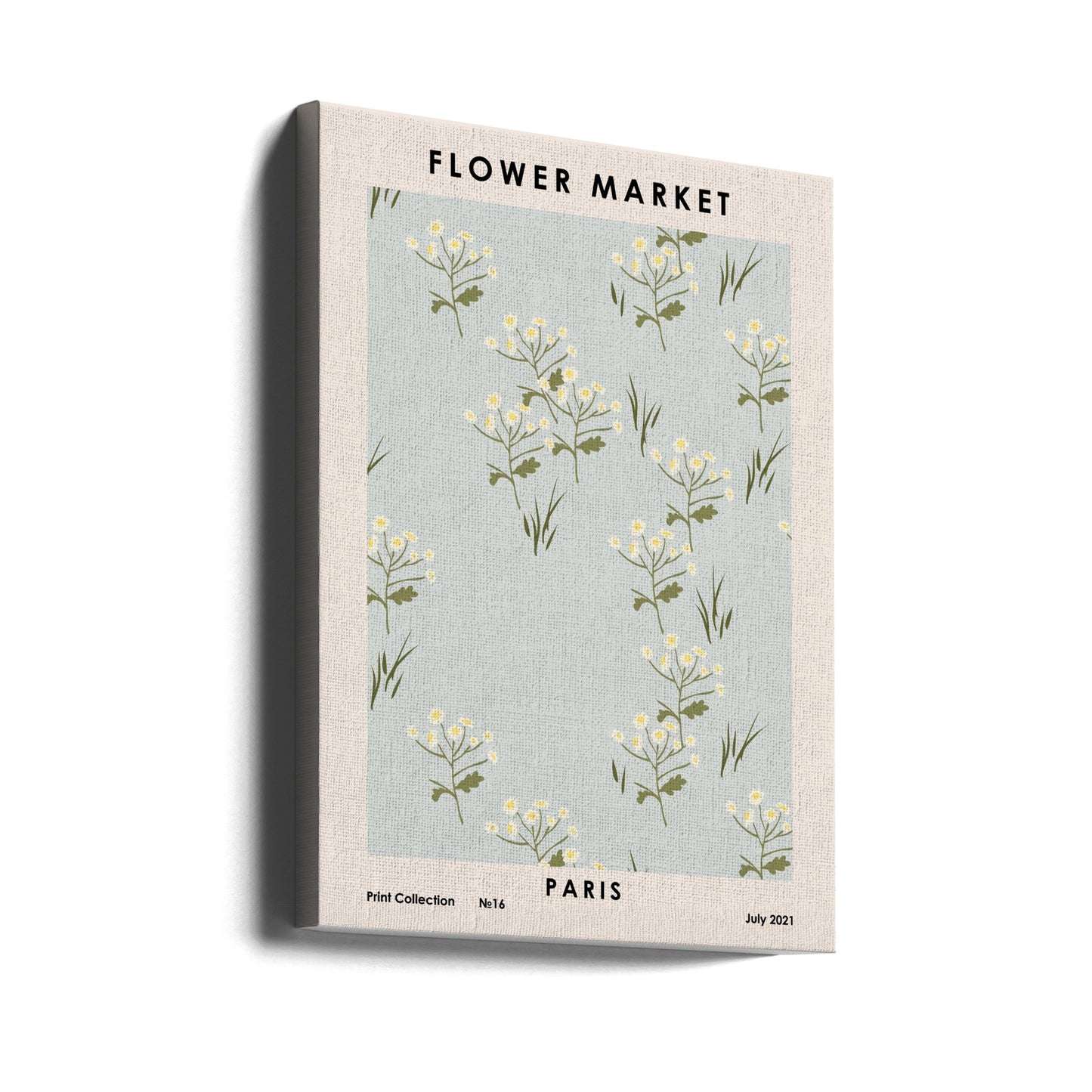 Blomstermarked Paris | Lærredsbilleder