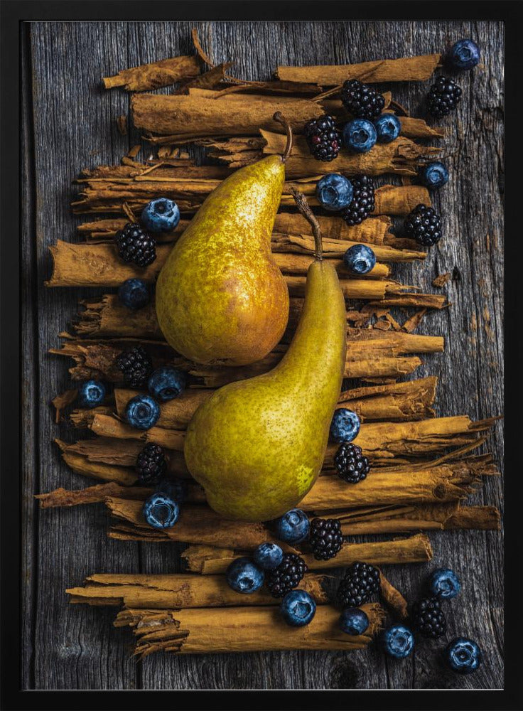 Pears and cinammon | Poster