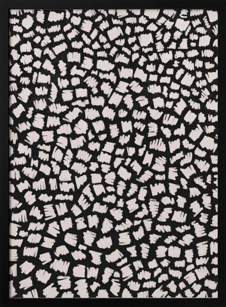 Tourbillons monochromes | Affiche