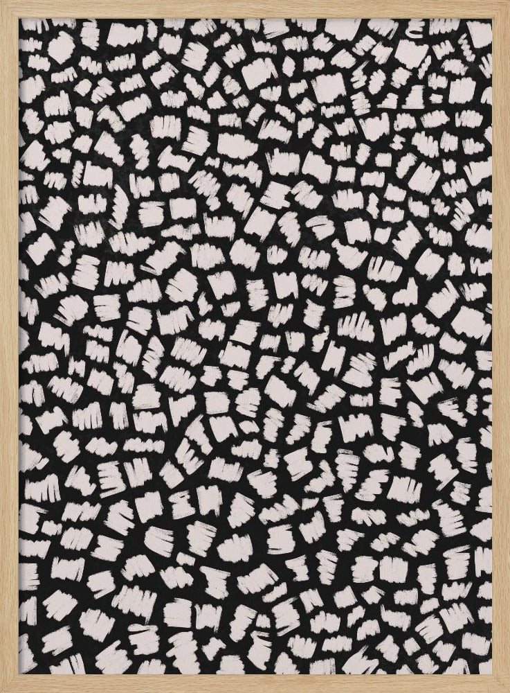 Tourbillons monochromes | Affiche