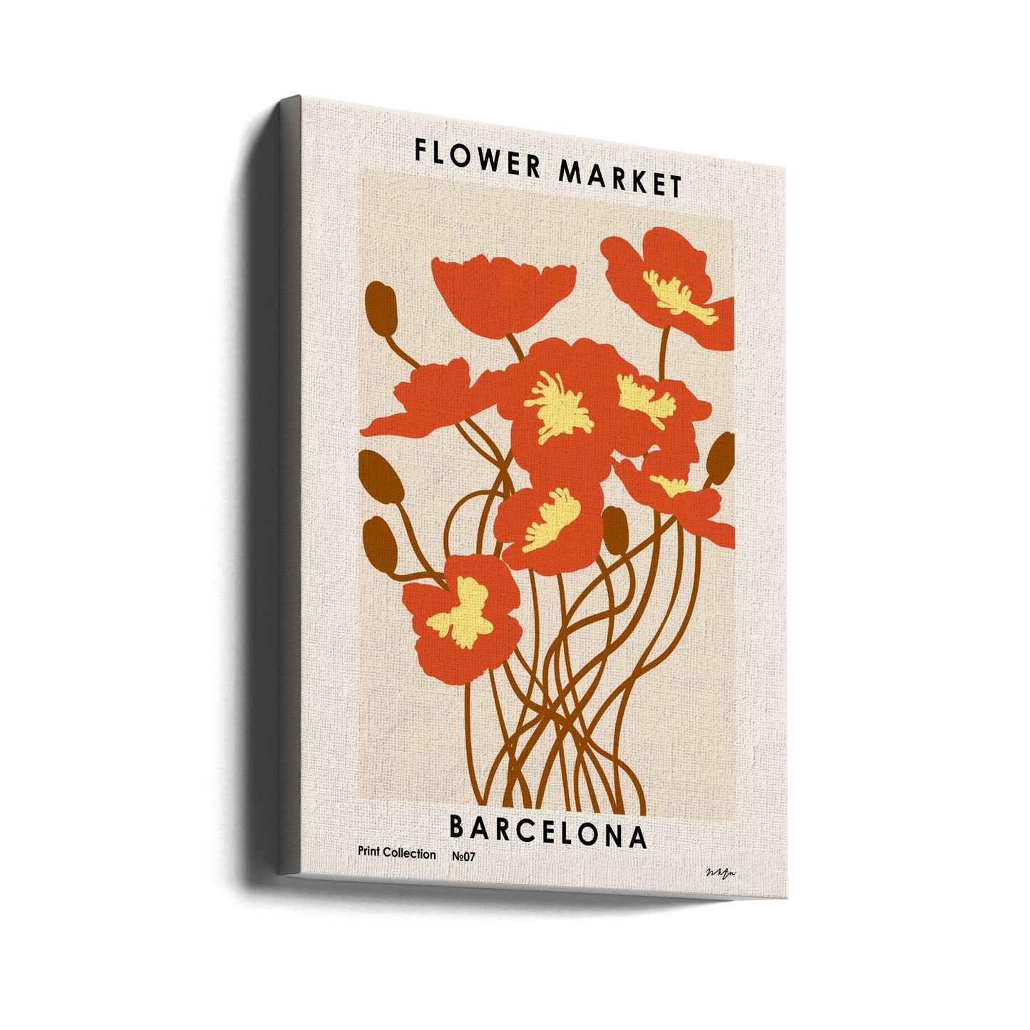 Mercado de las Flores. Barcelona | Impresiones en Lienzo