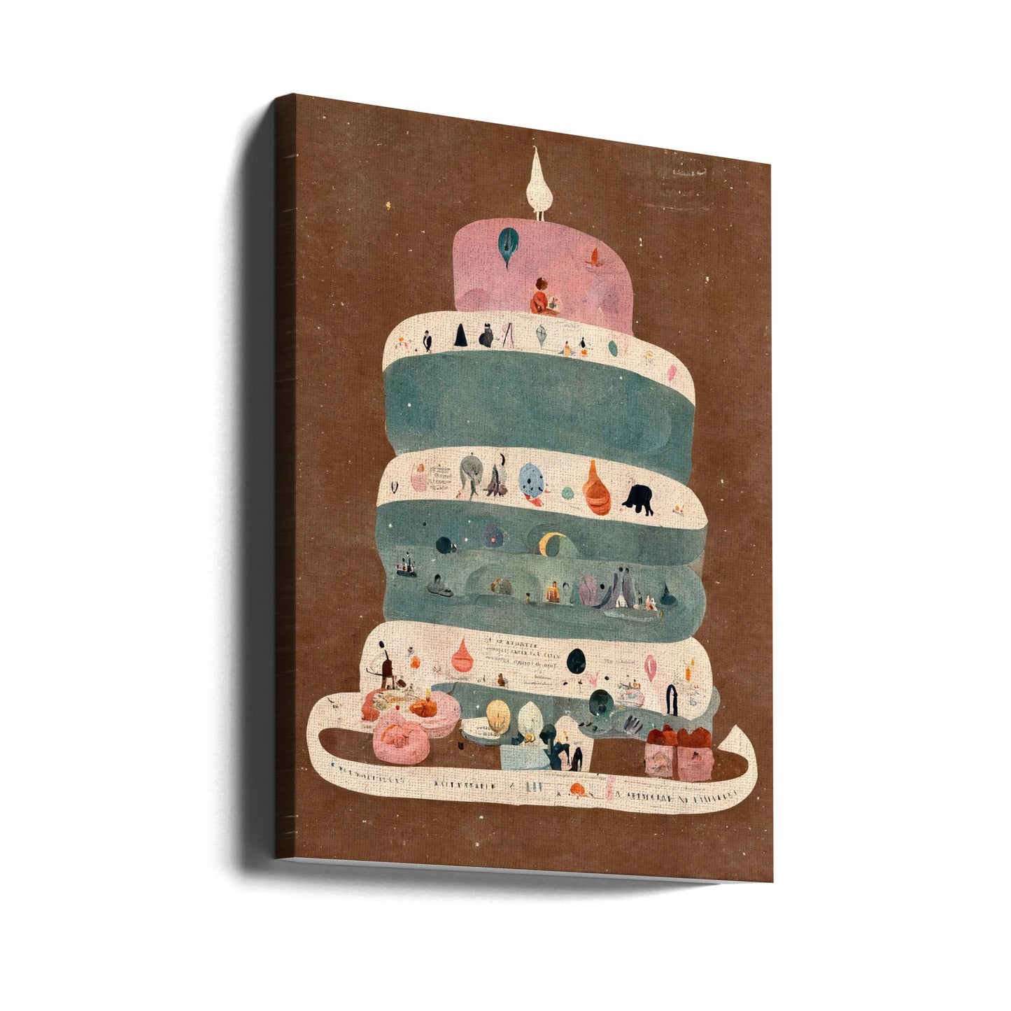 Mon premier anniversaire | Tableaux sur Toile