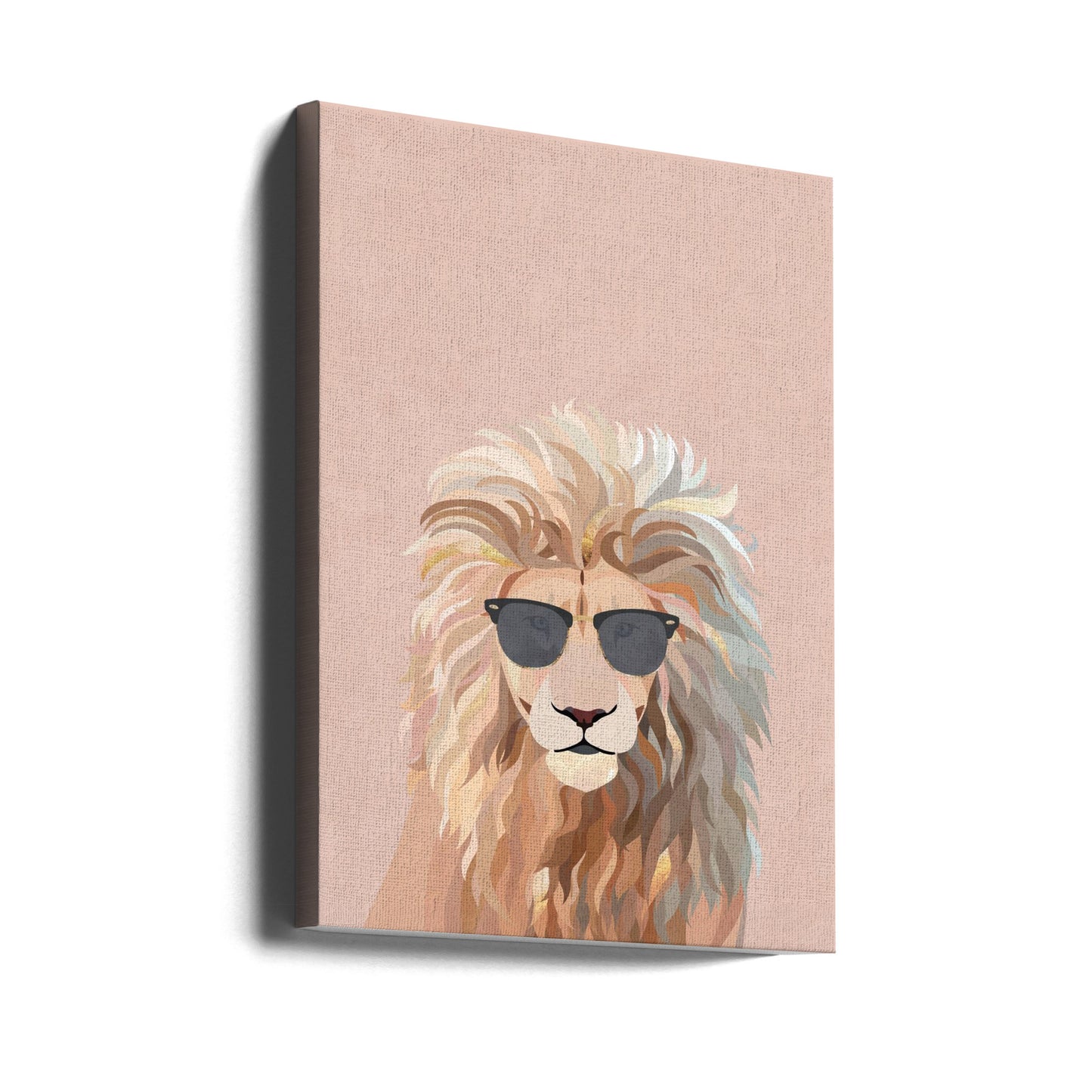 Chat lion cool | Tableaux sur Toile