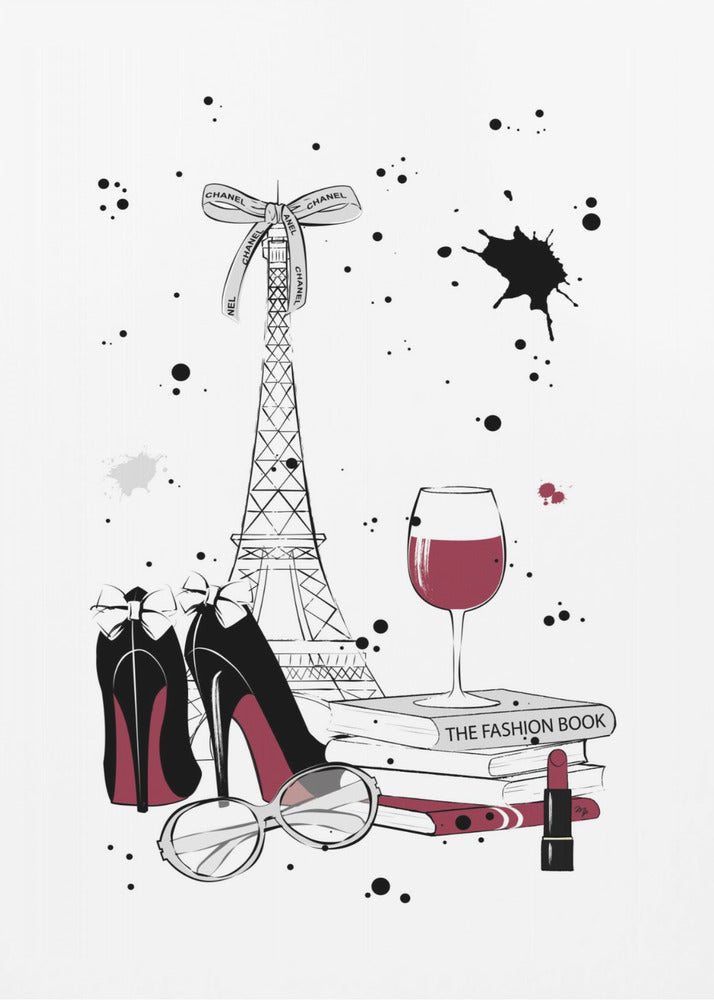Chic Parisian Night | Poster