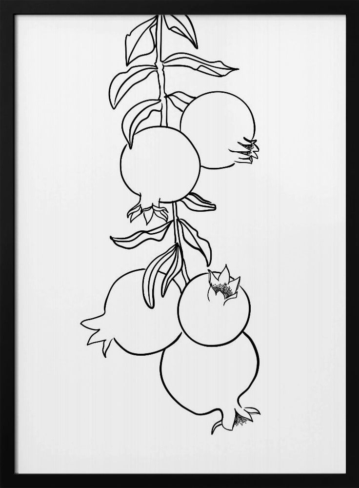 Granatæblegren | Plakater - Kunsttryk