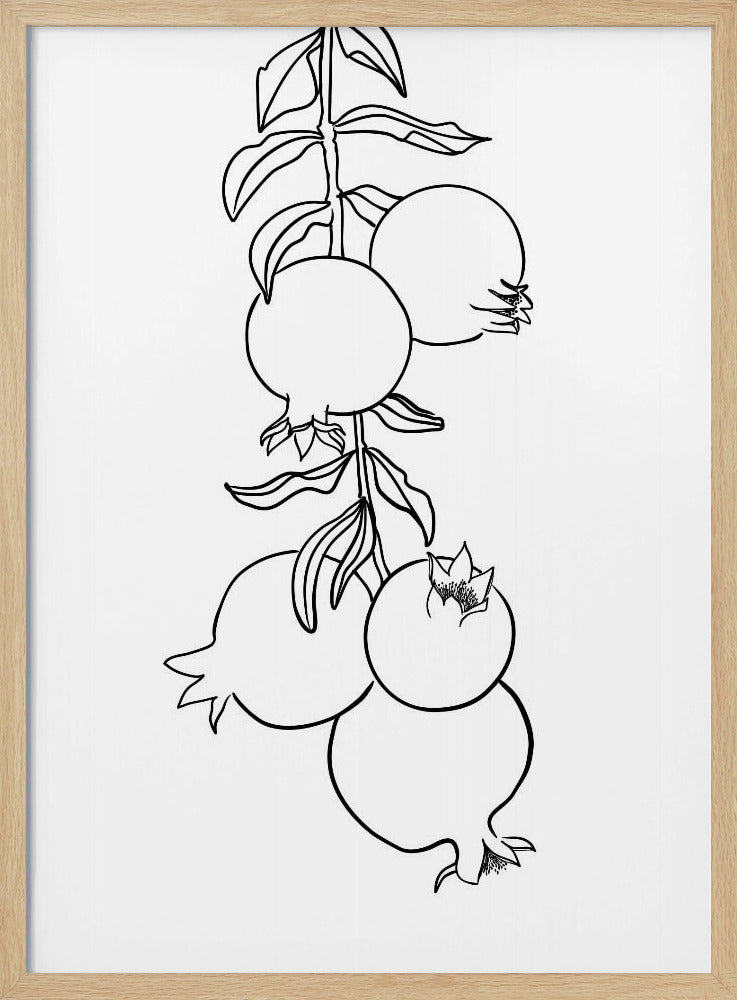 Granatæblegren | Plakater - Kunsttryk