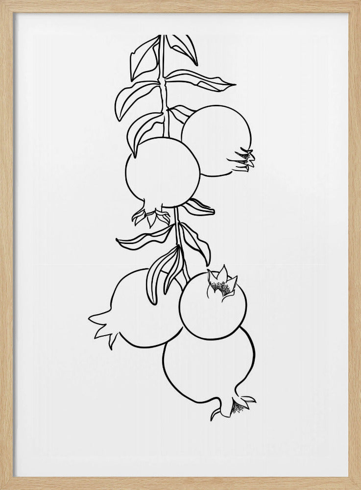 Granatæblegren | Plakater - Kunsttryk
