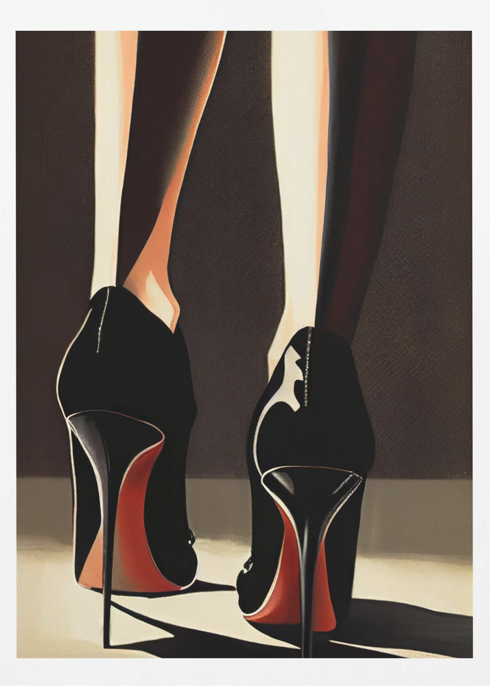 Sleek Stiletto Strut | Poster