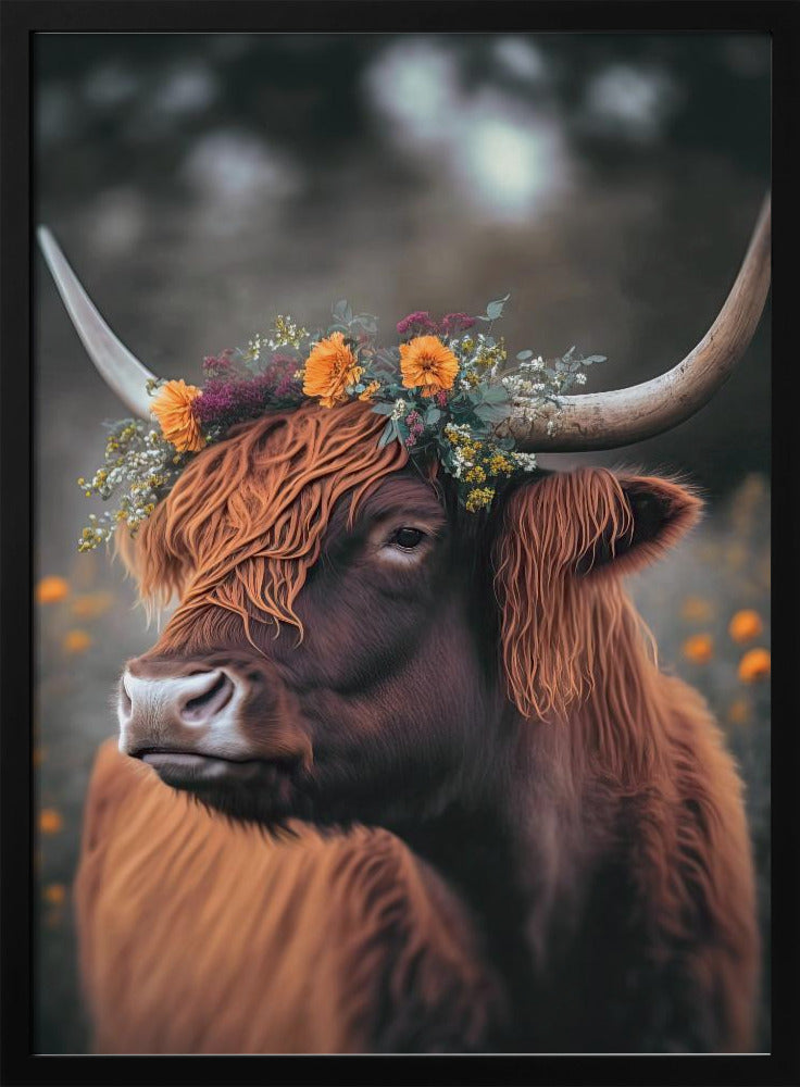 Majestic Blossom牛 | Poster