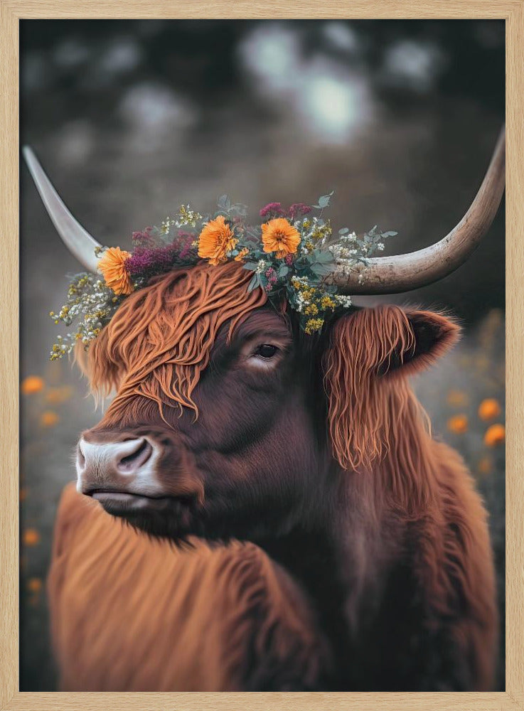 Majestic Blossom牛 | Poster
