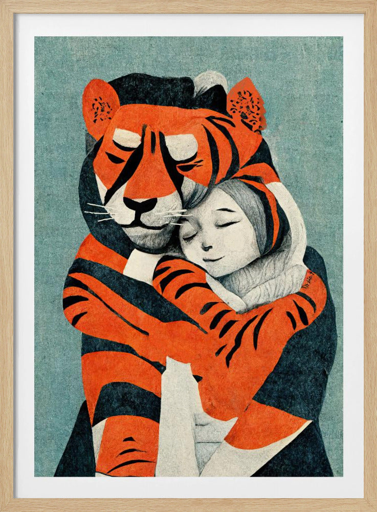 Tiger&#039;s Embrace | Poster