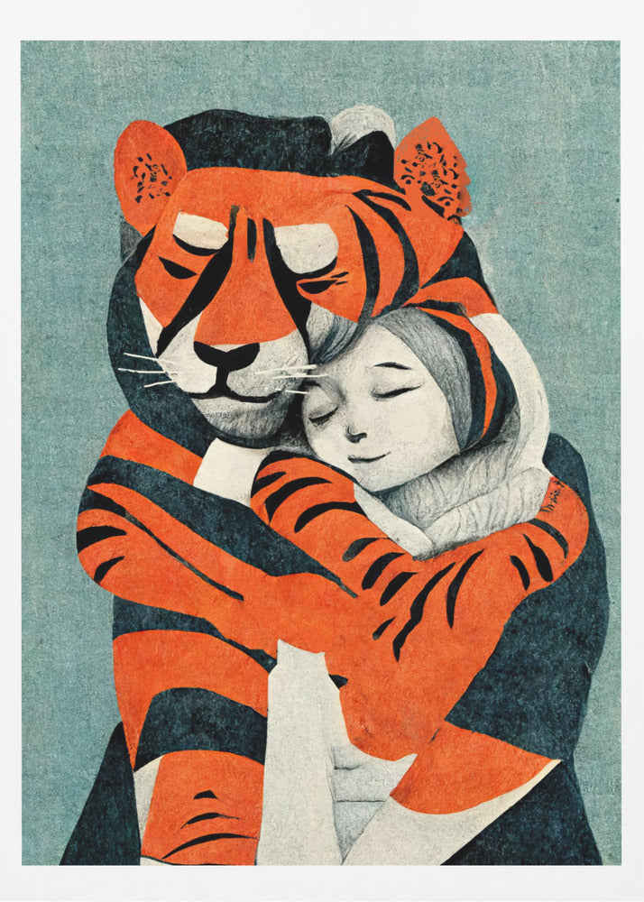 Tiger&#039;s Embrace | Poster