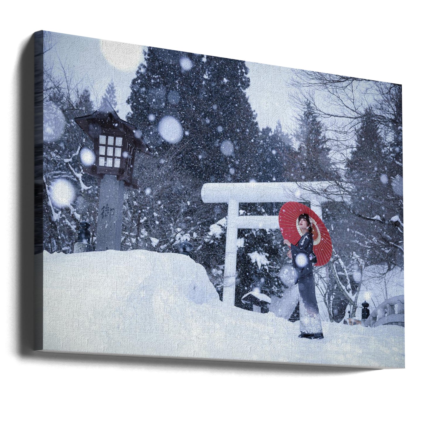 Vinterhelgedom i Japan | Canvas