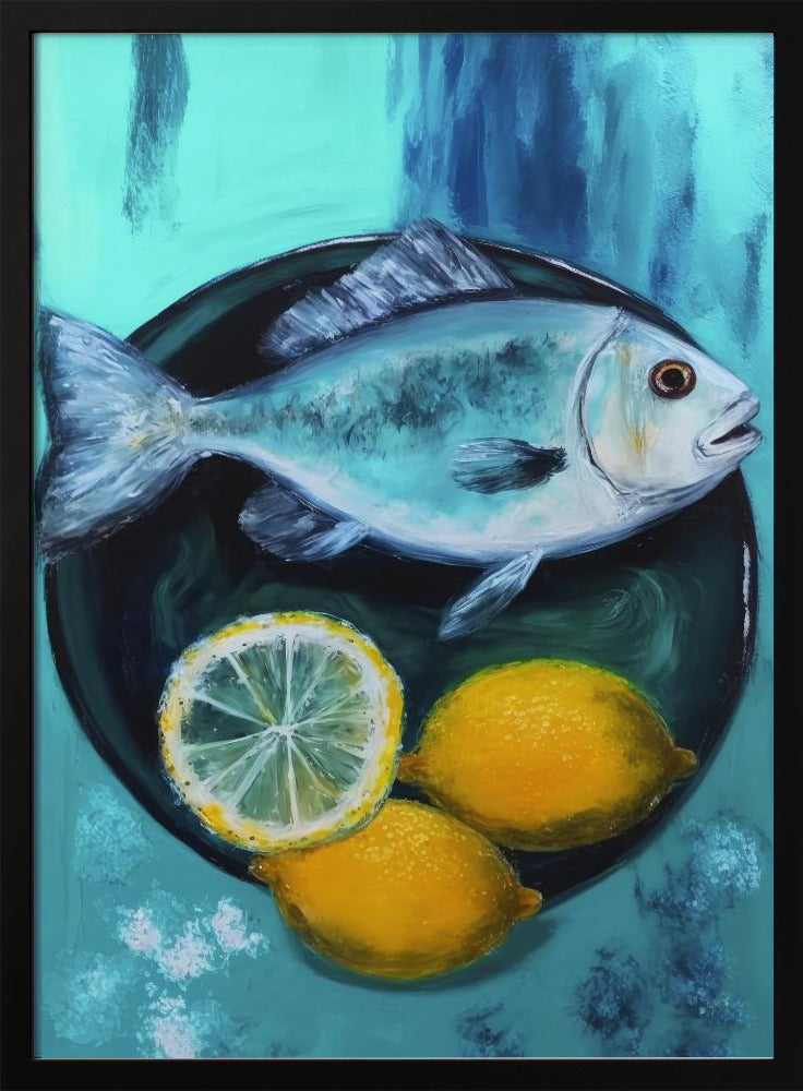 En fiskplatta | Poster