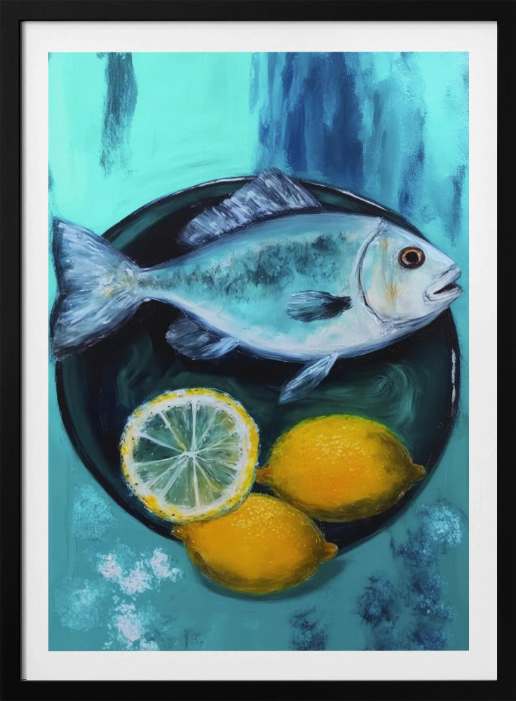 En fiskplatta | Poster