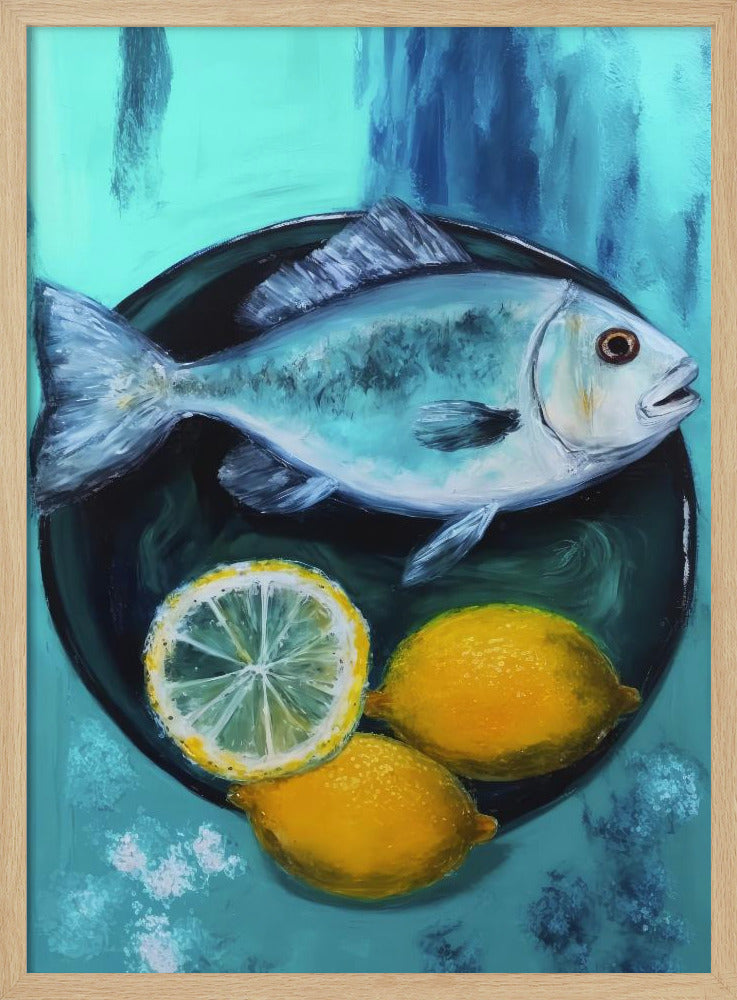 En fiskplatta | Poster