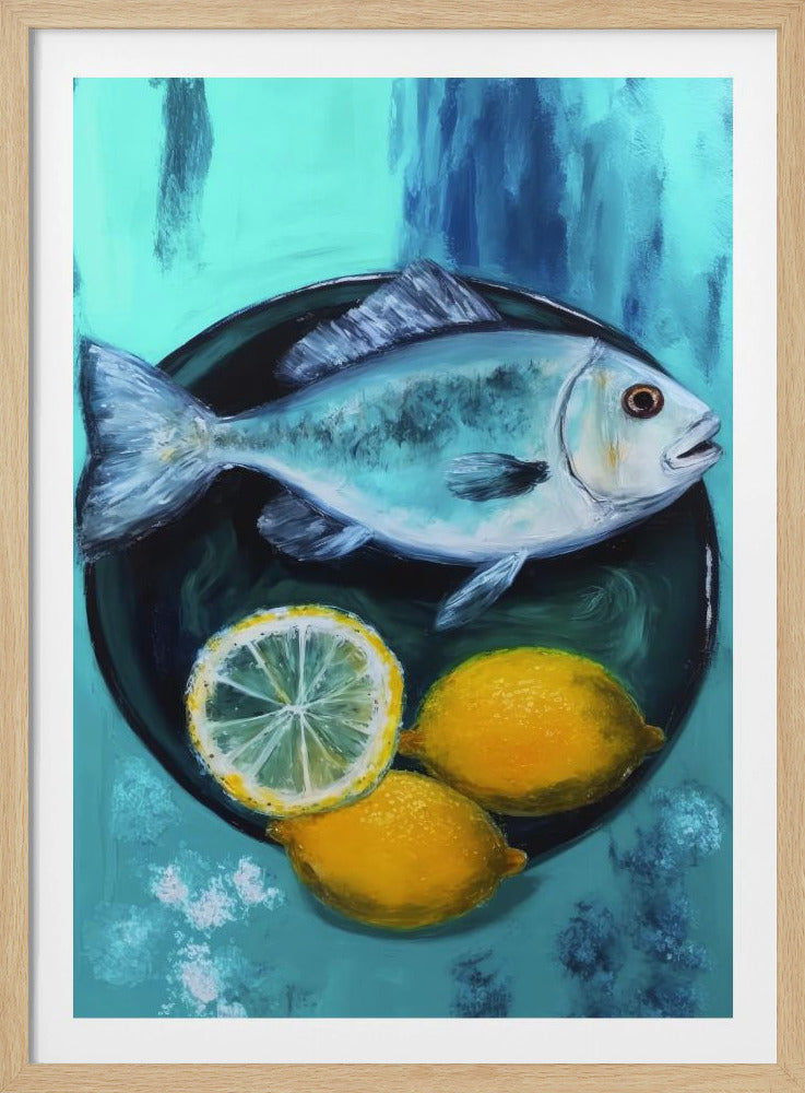 En fiskplatta | Poster