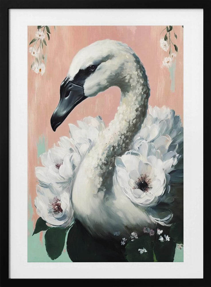 Der Schwan | Poster - Kunstdruck