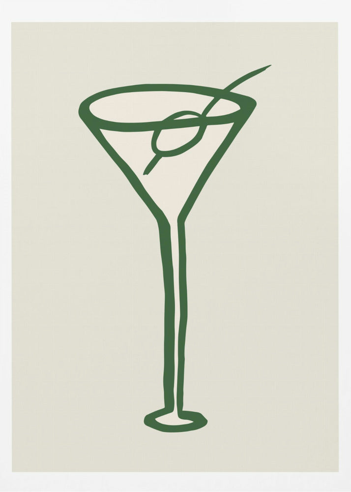 Cocktailgrön | Poster