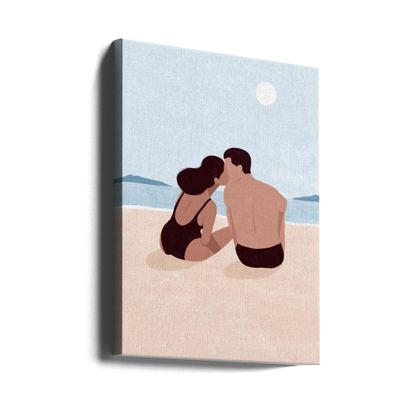 Primo bacio | Stampe su Tela