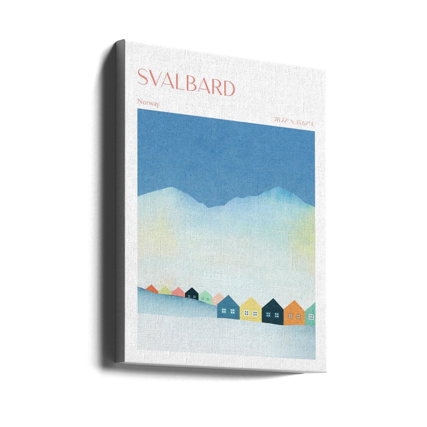 Svalbard, Norwegia | Wydruki na łótnie