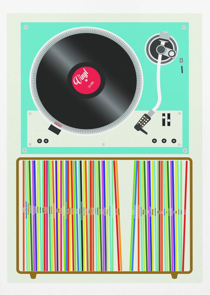 Vinyl Stack | Poster