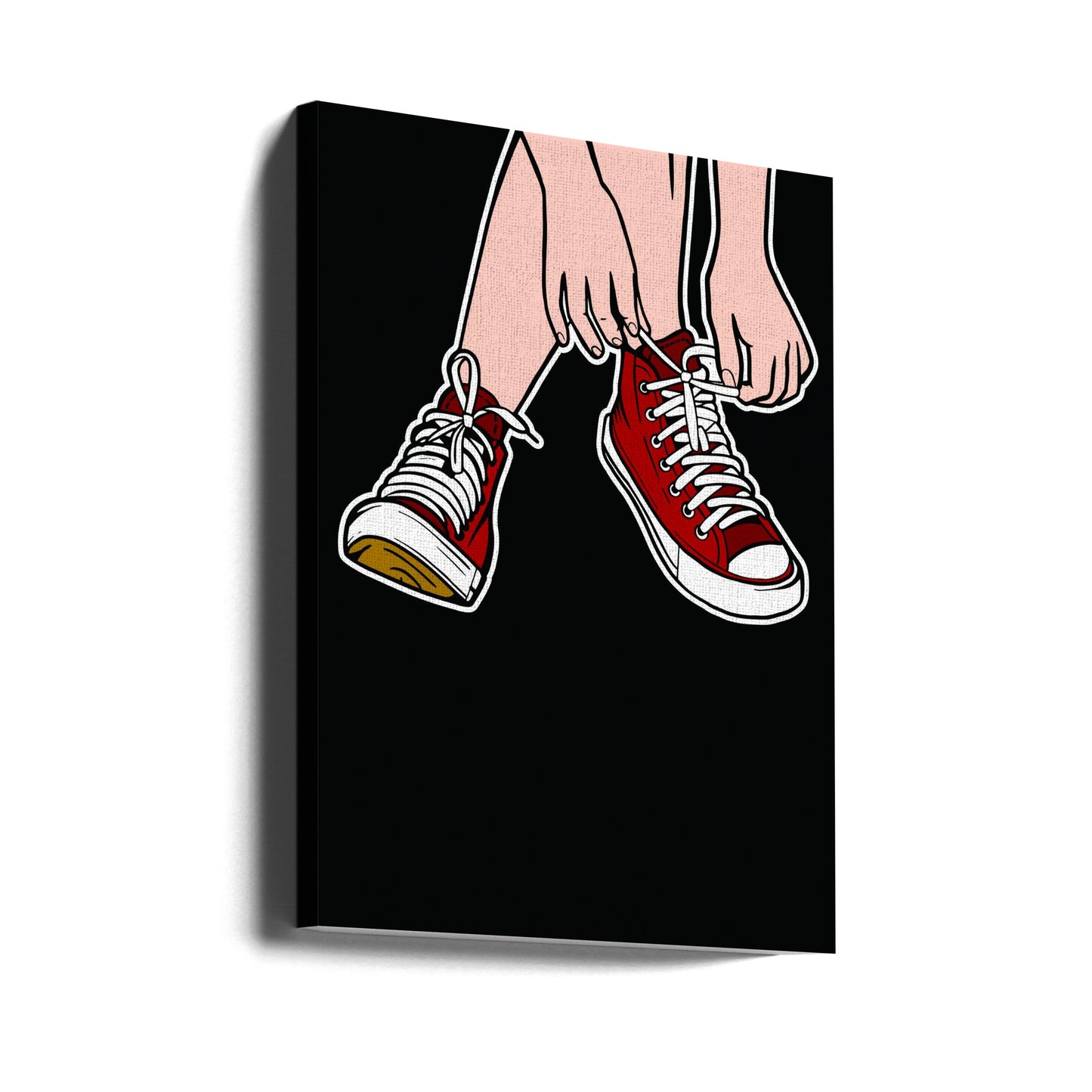 Allacciati le scarpe | Stampe su Tela
