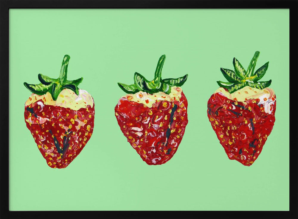 Aardbeien | Posters - Kunstdrukken