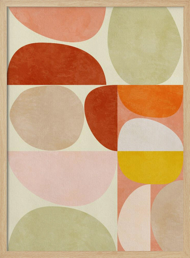 Pastel Geometry | Poster
