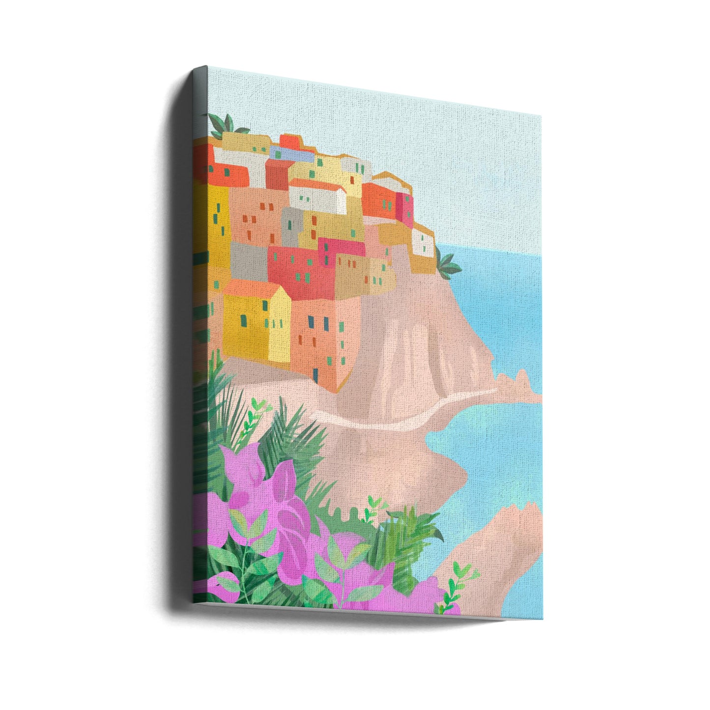 Cinque Terre, Italien | Lærredsbilleder