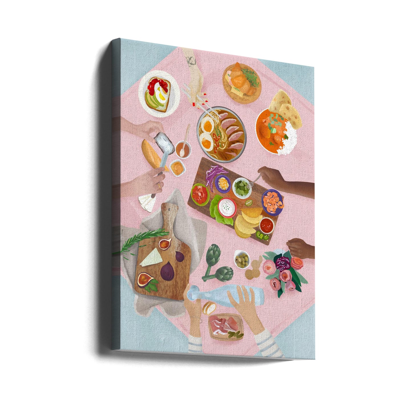 Brunch | Tableaux sur Toile