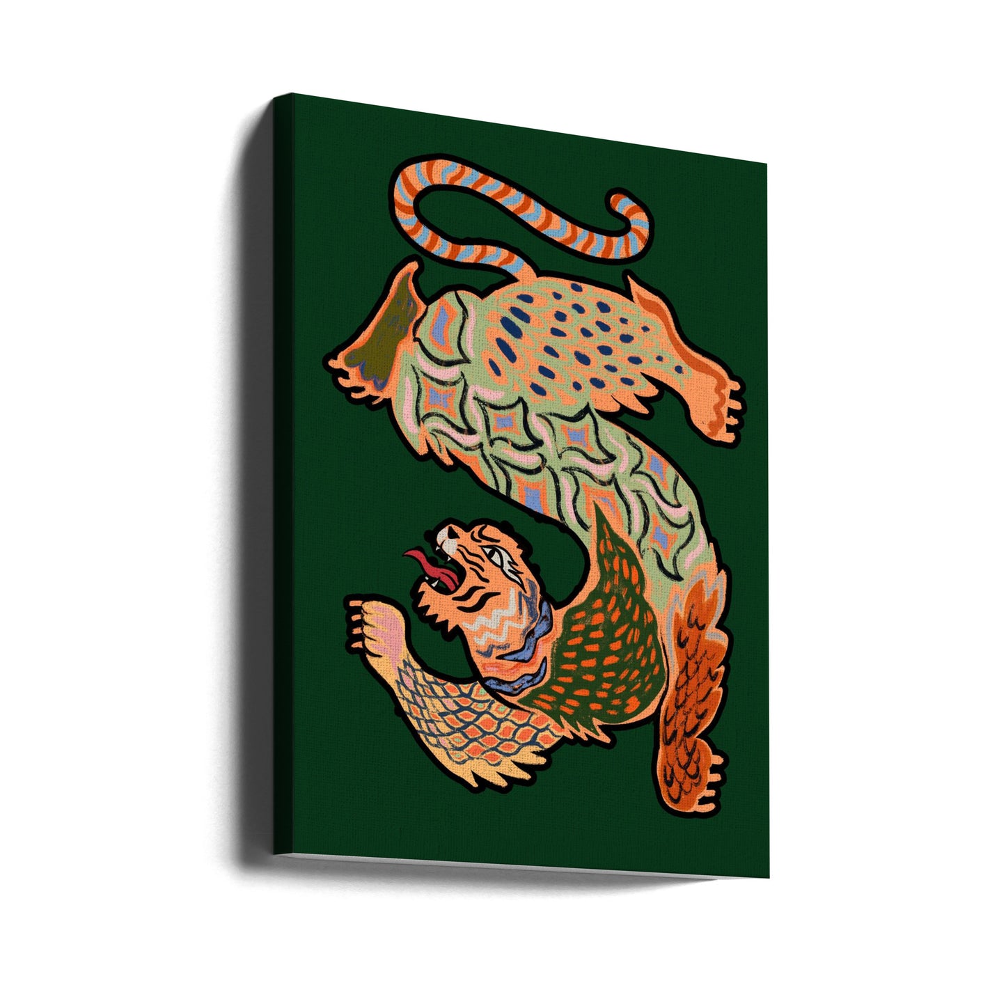 Asiantiger Green | Canvas