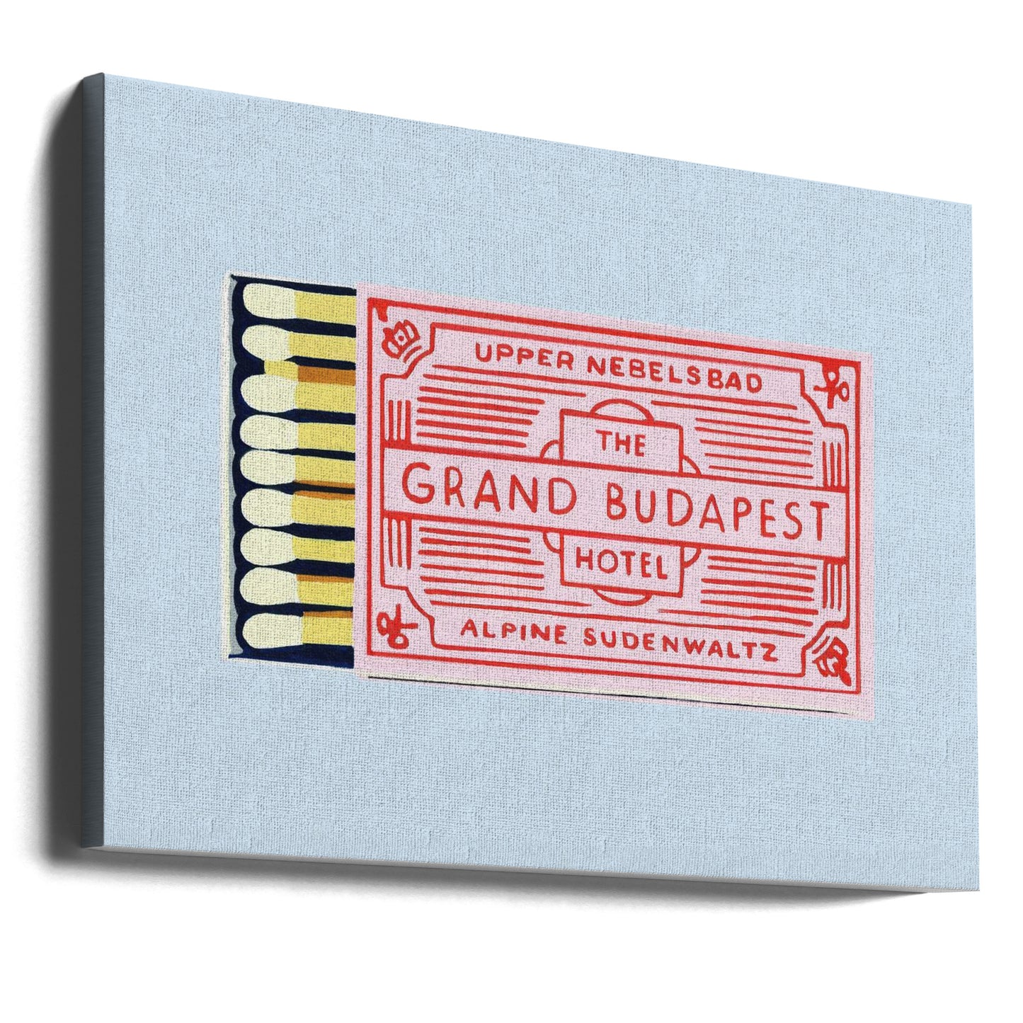 Grand Budapest Hotel Plakater - Kunsttryk | Lærredsbilleder
