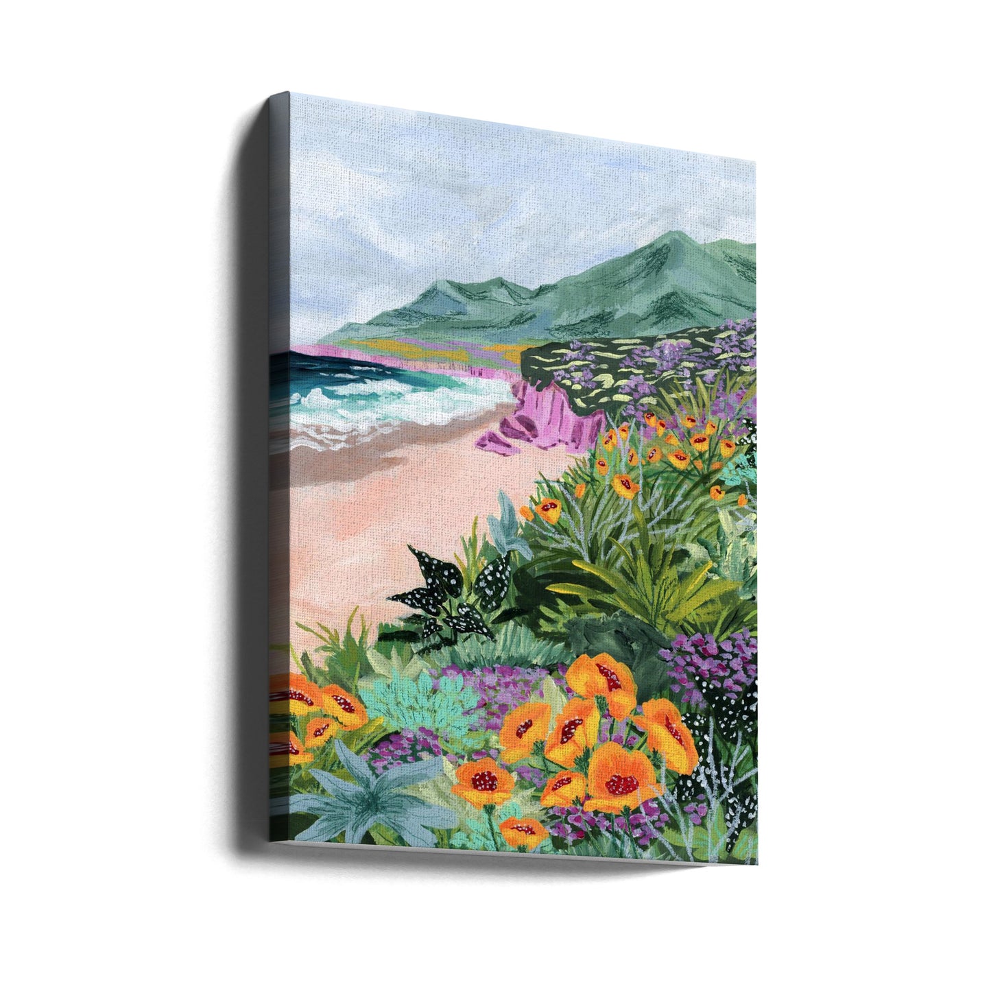 Falaises côtières | Tableaux sur Toile