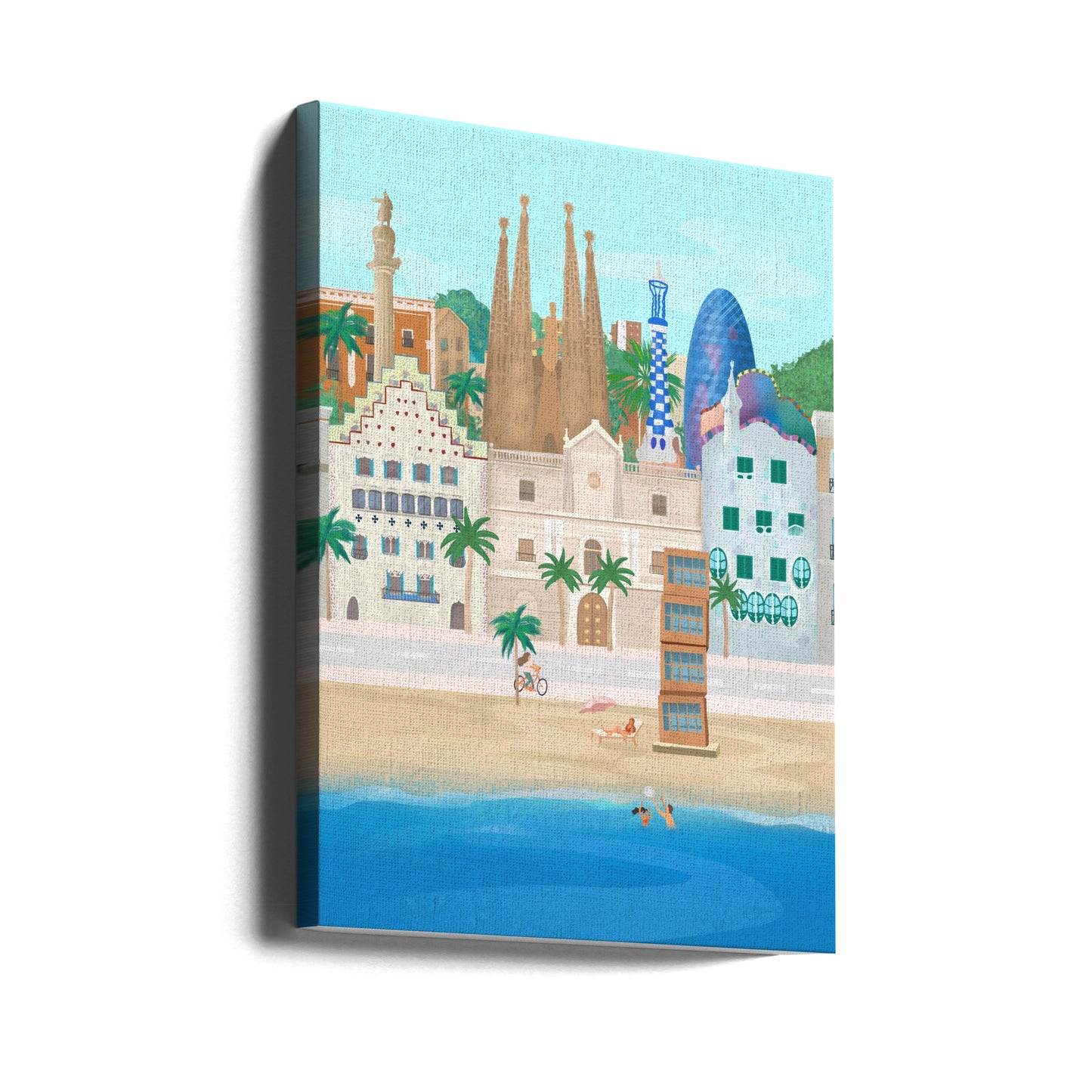 Barcellona | Stampe su Tela