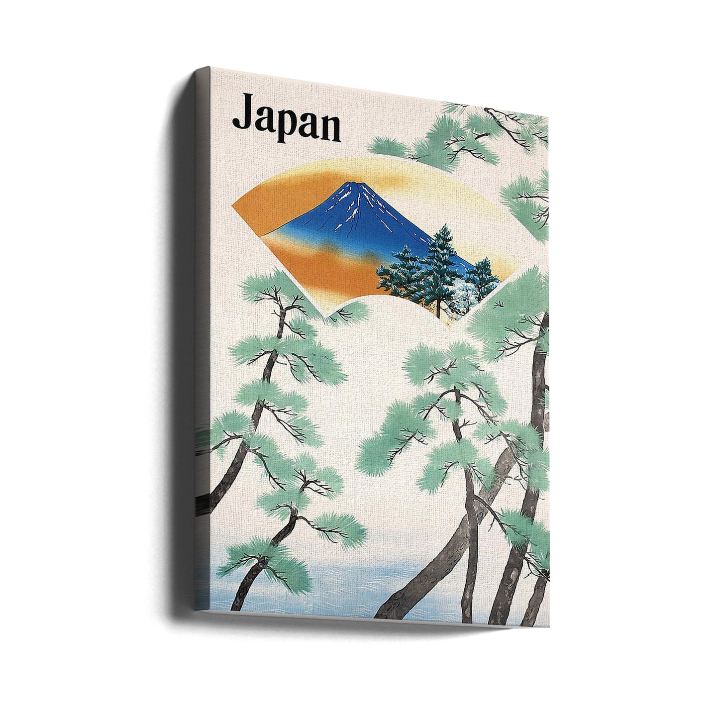1930'ernes japanske statslige jernbaners rejser Plakater - Kunsttryk | Lærredsbilleder