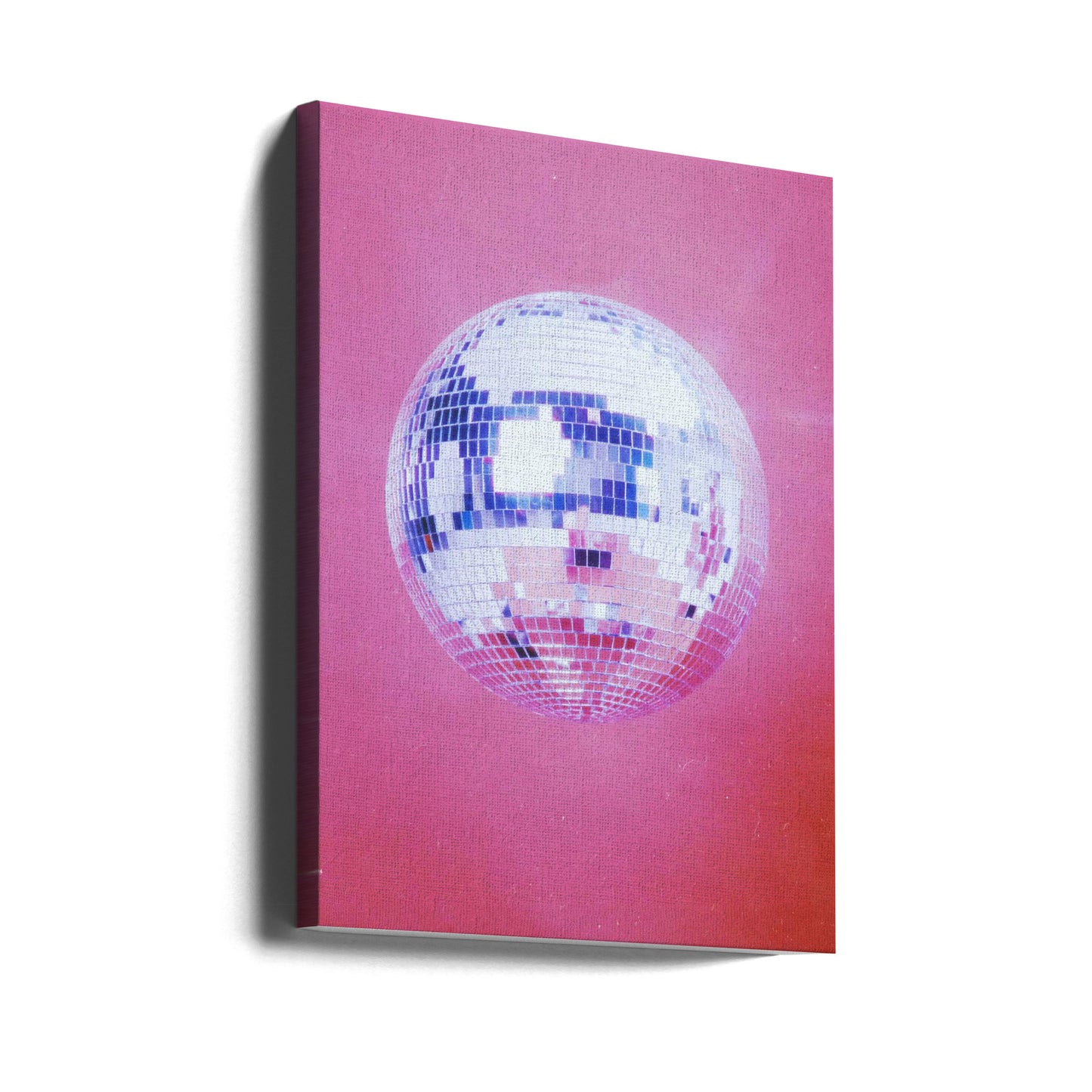 Roze discobal | Canvasprints