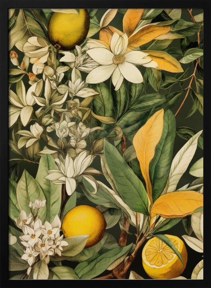 Flowers and fruits 1 | Poster