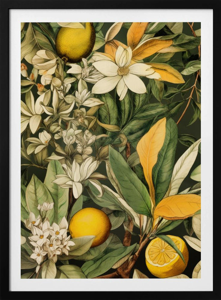 Flowers and fruits 1 | Poster